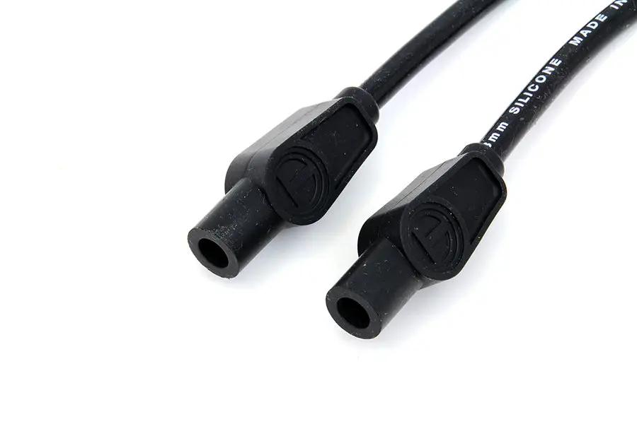 Sumax Spark Plug Wire Set 8mm Black for Harley Davidson FLT Models (Part #20034) by Sumax