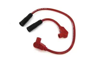 Sumax Spark Plug Wire Set Red Part Number 20231 for Harley Davidson FXST Models by Sumax