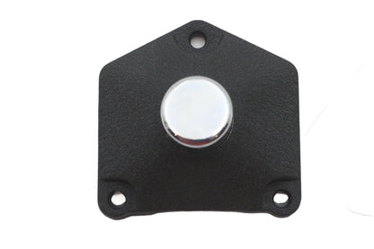 V-Twin V-Fire Starter Button Wrinkle Black for Harley Davidson Models by V-Twin