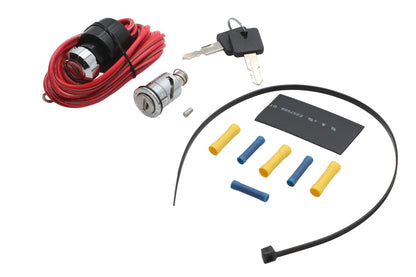 V-Twin D21-0220K Ignition Key Switch, Fork and Lock Kit for Harley-Davidson XL