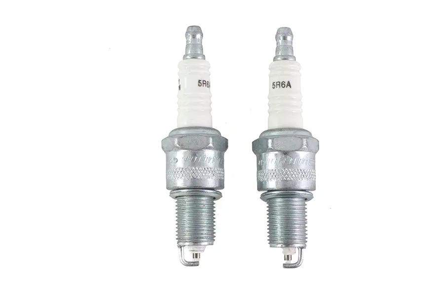 V-Twin Long Reach Nickel Spark Plugs for Harley Davidson FL (1975-1984) by V-Twin