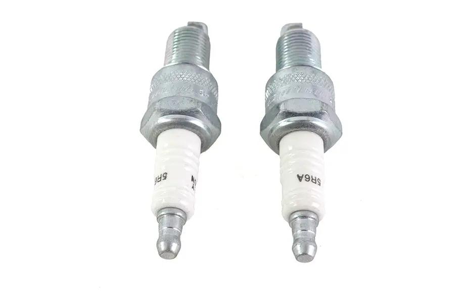 V-Twin Long Reach Nickel Spark Plugs for Harley Davidson FL (1975-1984) by V-Twin