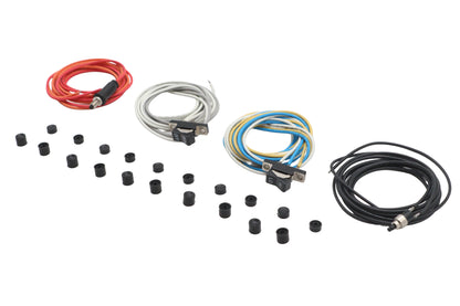 V-Twin 32-2725 Handlebar Switch Cap Kit with Long and Short Black Caps