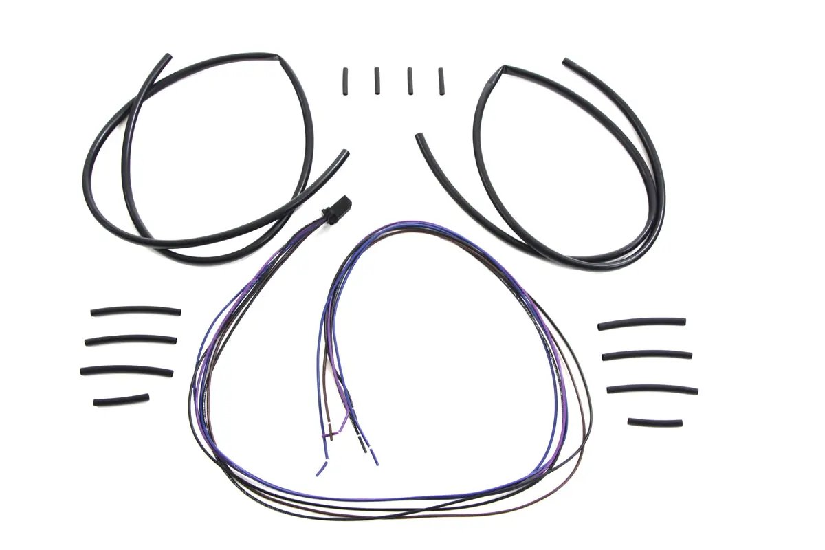Namz NTSX-3601 Front Turn Signal 36 Inch Extension Harness Kit for Harley Davidson FXST and FLST by Namz