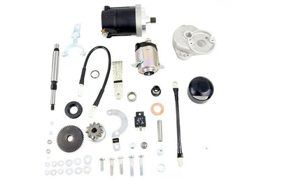 V-Twin FXR Electric Starter Kit – Complete 6-Inch Motor Assembly for Harley Davidson FXR 1983-1985 by V-Twin