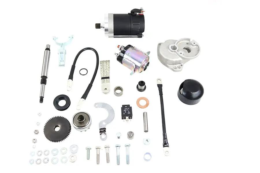 V-Twin FXR Electric Starter Kit – Complete 6-Inch Motor Assembly for Harley Davidson FXR 1983-1985 by V-Twin