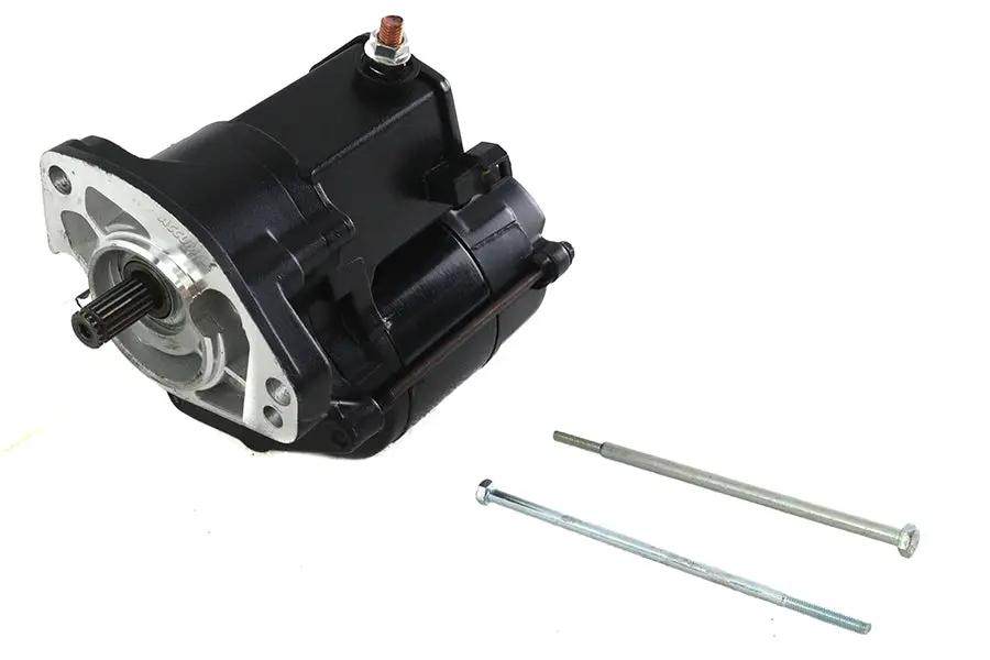 Volt Tech Starter Motor 1.4 kW Black for Harley Davidson FXST (Part #PH125-HD04-B) by Volt Tech