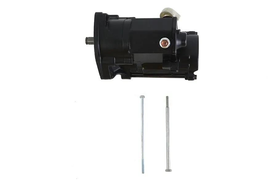 Volt Tech Starter Motor 1.4 kW Black for Harley Davidson FXST (Part #PH125-HD04-B) by Volt Tech