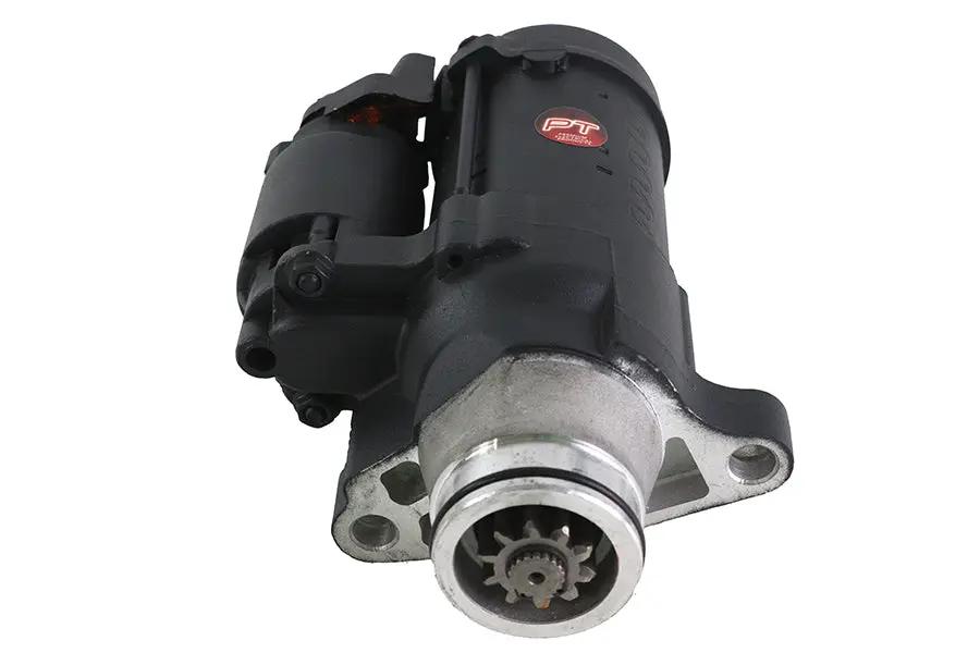 V-Twin Replacement Starter Motor 1.6kW Black for Harley Davidson FLT and FLHT Models by V-Twin