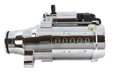 V-Twin Replacement Starter Motor 1.6kW Chrome for Harley Davidson FLT & FLHT Models by V-Twin