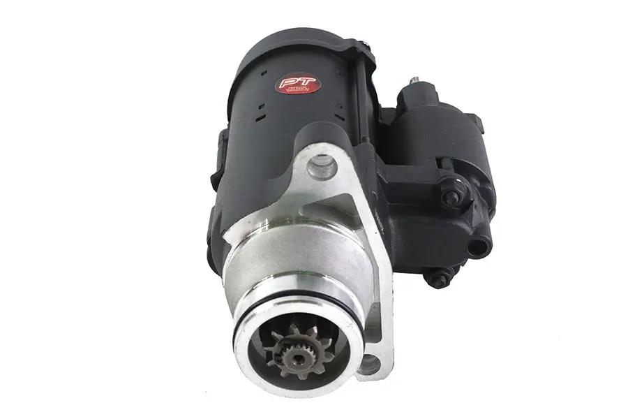 V-Twin Replacement Starter Motor 1.6kW Black for Harley Davidson FLST & FXST Models by V-Twin
