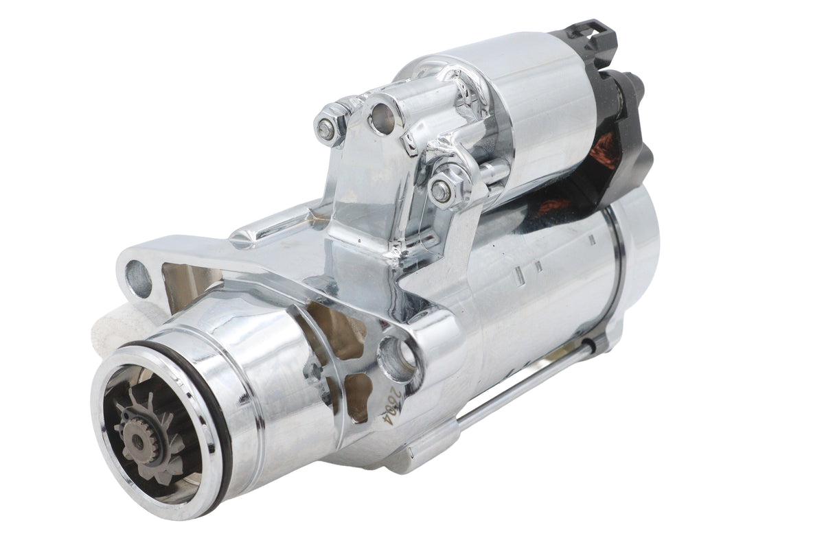 V-Twin SND12E111-C Replacement Starter Motor 1.8kW Chrome