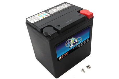 Ultima 12 Volt AGM Thundervolt Battery with Flush Mount Terminals for Harley Davidson Motorcycles by Ultima