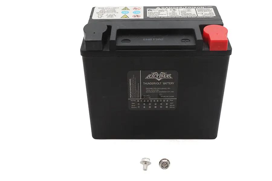 Ultima 12 Volt AGM Thundervolt Battery for Harley Davidson Models - Part #1-144 by Ultima