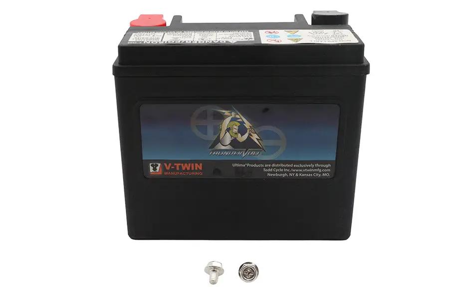 Ultima 12 Volt AGM Thundervolt Battery for Harley Davidson Models - Part #1-144 by Ultima