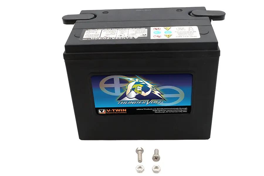 Ultima 12 Volt AGM Thundervolt Battery with Flush Mount Terminals - Model 1-145 by Ultima