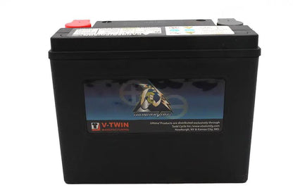 Ultima 12 Volt AGM Thundervolt Battery Part Number 1-146 for Harley Davidson Motorcycles by Ultima