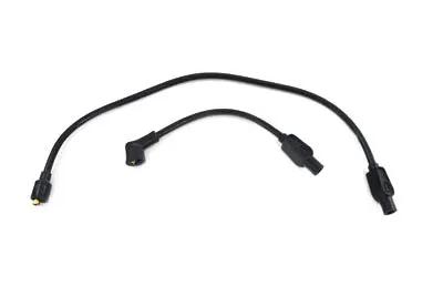 Sumax Black 8.2mm Spark Plug Wire Set - Part Number 69033 for Harley Davidson FLT (1980-1989) by Sumax