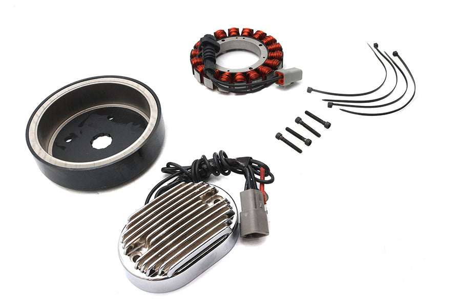 Ultima Alternator Charging Kit 38 Amp for Harley Davidson Models by Ultima