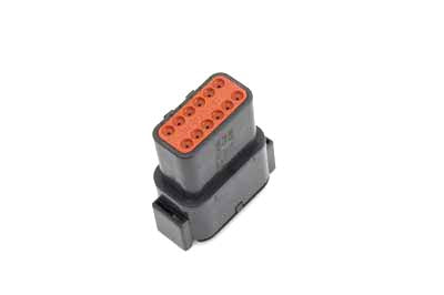 Namz MDR-12B Deutsch Wiring Pin Housing, 12-Position Connector, USA Made by Namz