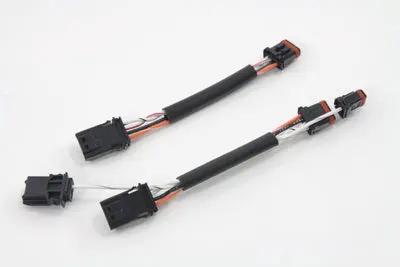 Namz Handlebar Switch Wiring Harness 4-Inch Extension Kit for Harley Davidson FXST by Namz