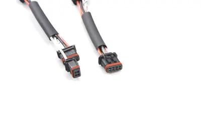 Namz Handlebar Switch Wiring Harness 4-Inch Extension Kit for Harley Davidson FXST by Namz