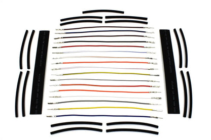Volt Tech Handlebar Wiring Harness 8 Inch Extension Kit for Harley Davidson FLHT and FLHR (Part #40113) by Volt Tech