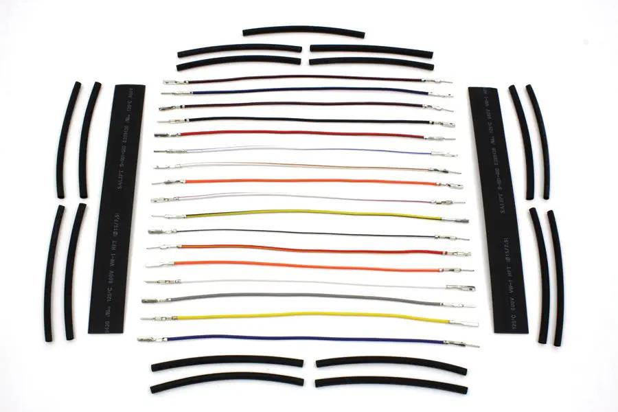 Volt Tech Handlebar Wiring Harness 8 Inch Extension Kit for Harley Davidson FLHT and FLHR (Part #40113) by Volt Tech