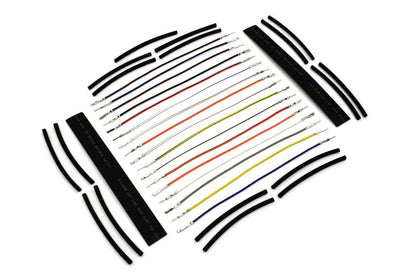 Volt Tech Handlebar Wiring Harness 8 Inch Extension Kit for Harley Davidson FLHT and FLHR (Part #40113) by Volt Tech