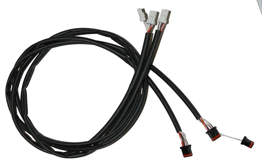 Namz Handlebar Wiring Harness 18 Inch Extension Kit for Harley Davidson FLHT, FLHR, FLHX (Part NHCX-CB14) by Namz