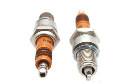 Volt Tech E18-6662S V-Twin Performance Spark Plug Set for Harley Davidson FXST by Volt Tech