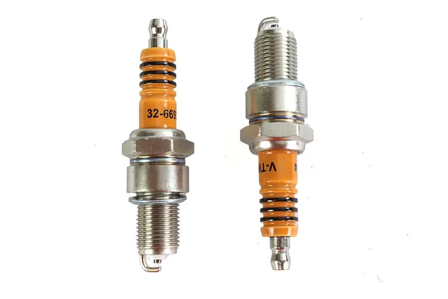 Volt Tech E18-6663SWVT V-Twin Performance Spark Plug Set for Harley Davidson FXST Models by Volt Tech