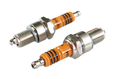 Volt Tech E18-6663SWVT V-Twin Performance Spark Plug Set for Harley Davidson FXST Models by Volt Tech