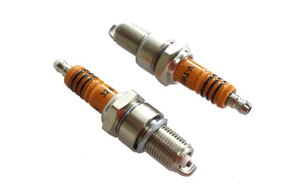 Volt Tech E18-6663SWVT V-Twin Performance Spark Plug Set for Harley Davidson FXST Models by Volt Tech