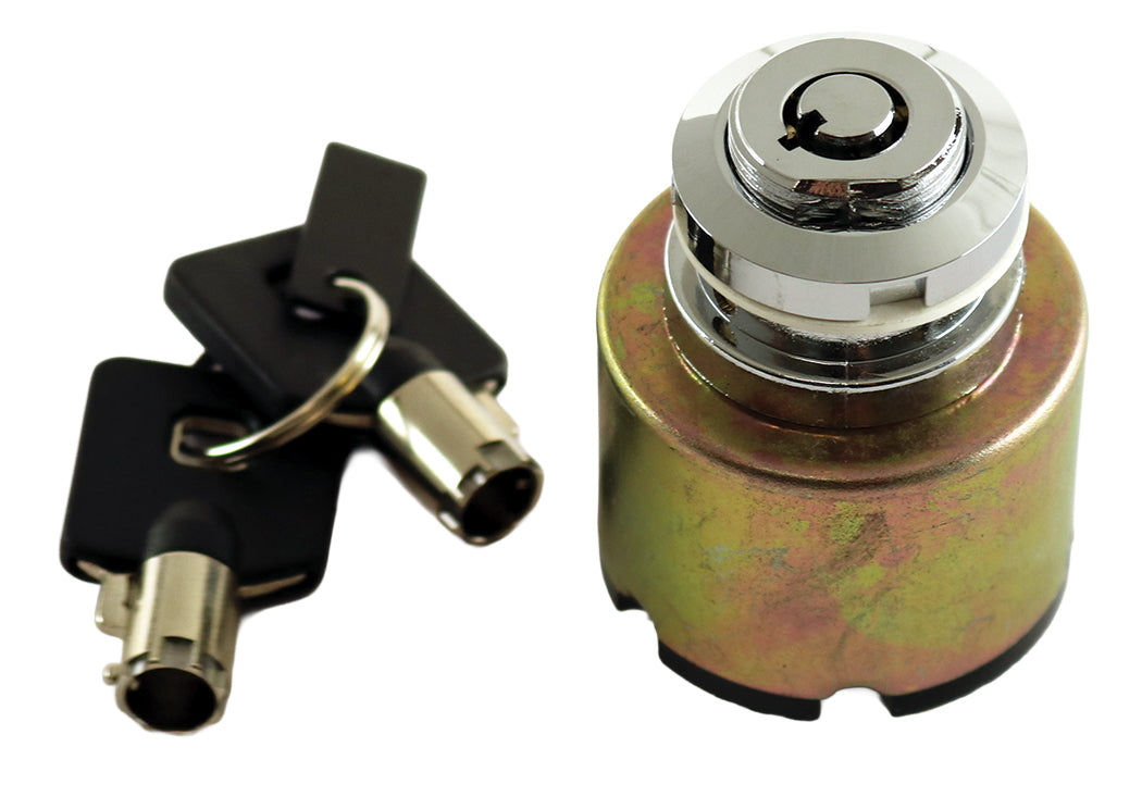 Ultima Quick Start Barrel Key Ignition Starter Switch for Motorcycles (Part #17-23)