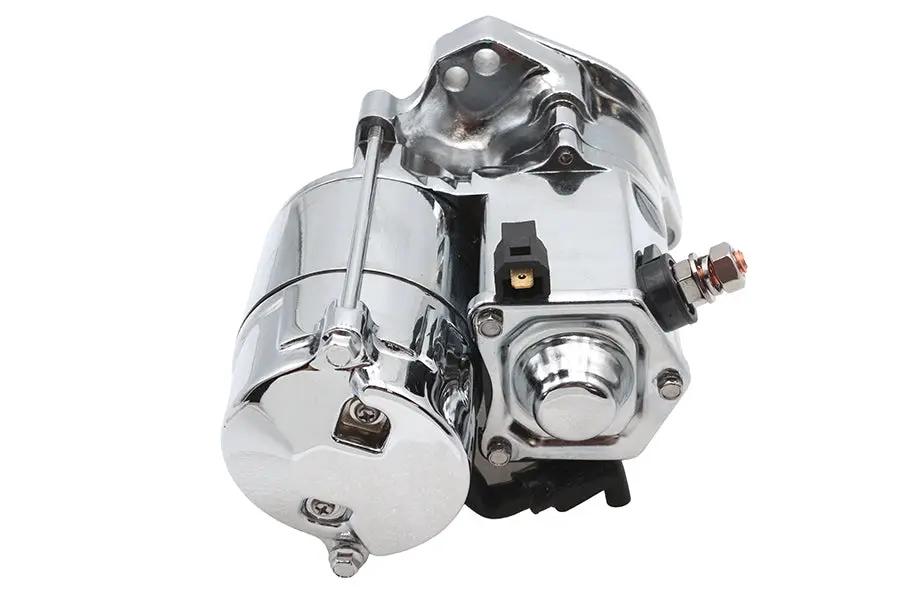 Ultima Thunder Fire Starter Motor 1.4KW Chrome for Harley Davidson Models - Part Number 70-222 by Ultima