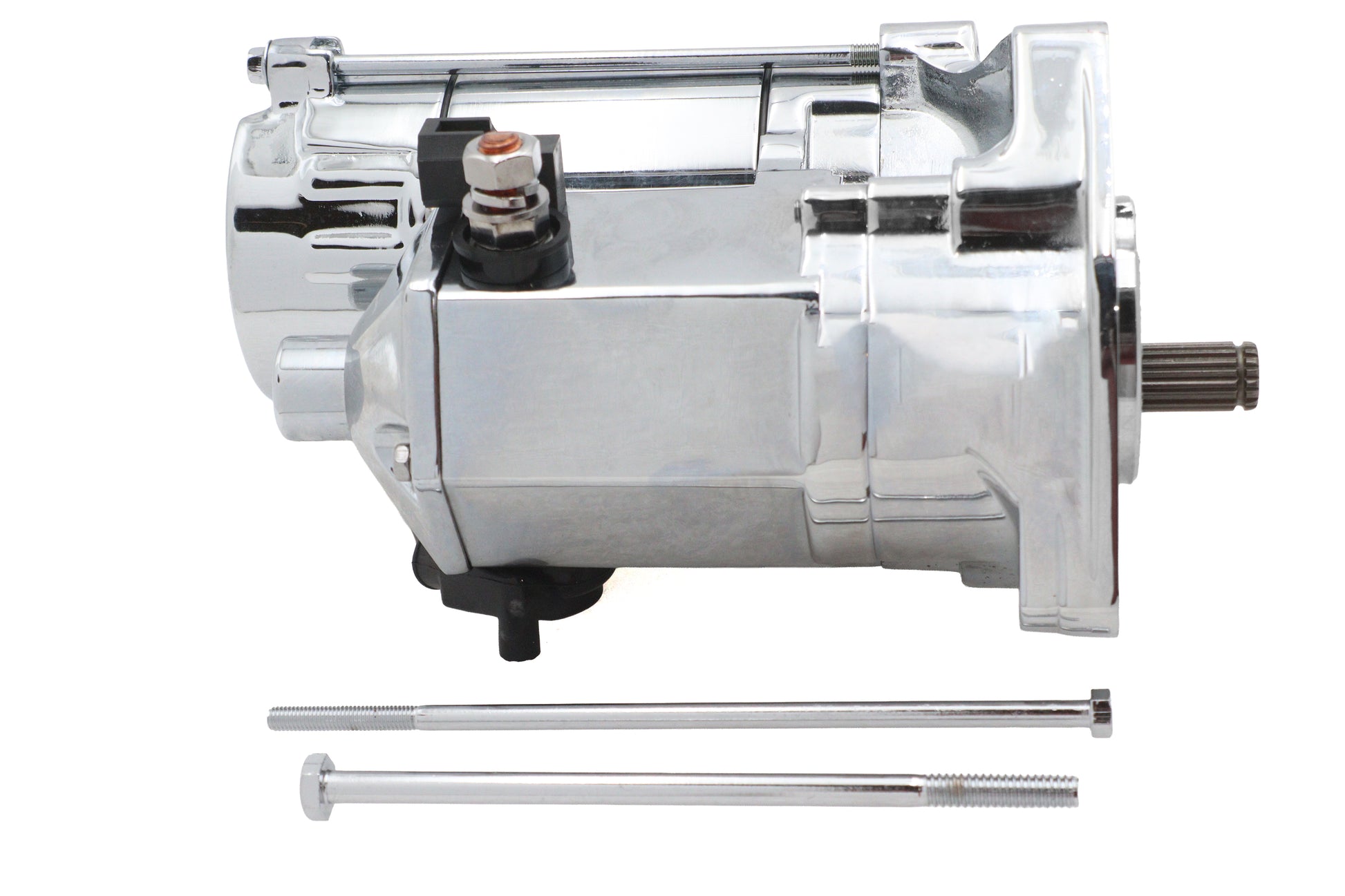 Ultima Thunder Fire Starter Motor 1.75KW Chrome for Harley Davidson Models (Part #70-224)