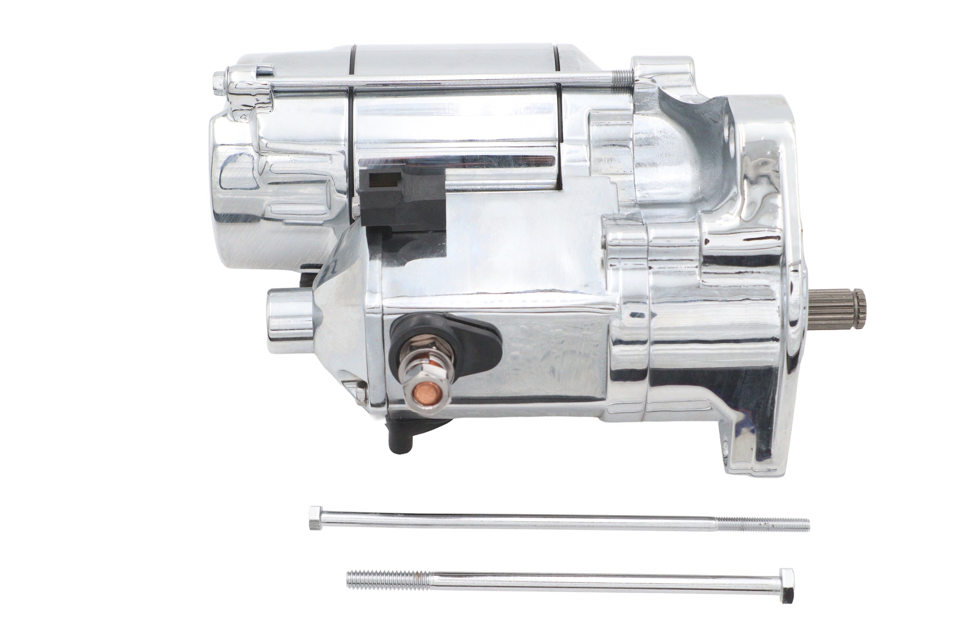 Ultima Thunder Fire Starter Motor 1.75KW Chrome for Harley Davidson Models - Part Number 70-225