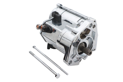 Ultima Thunder Fire Starter Motor 1.75KW Chrome for Harley Davidson Models - Part Number 70-225