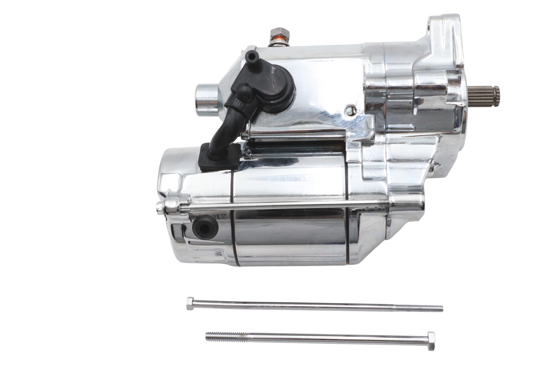 Ultima Thunder Fire Starter Motor 1.75KW Chrome for Harley Davidson Models - Part Number 70-225