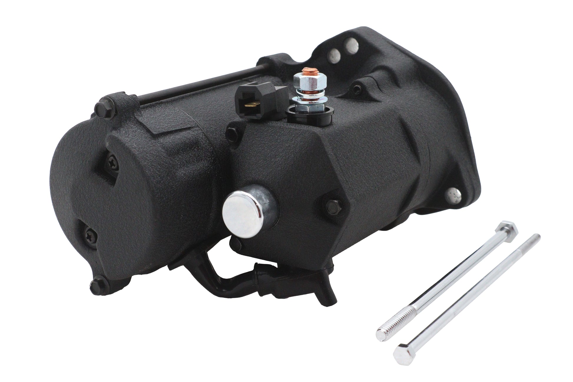 Ultima Thunder Fire Starter Motor 1.75KW Black for Harley Davidson Models (Part #70-224-B)