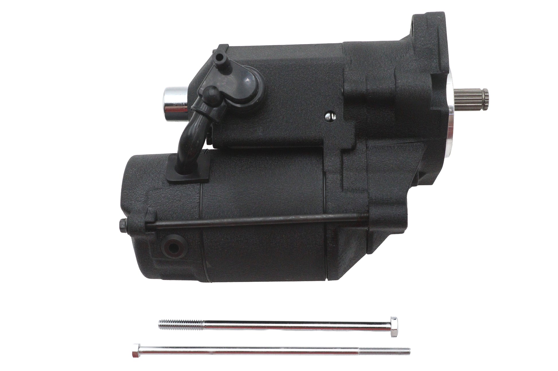 Ultima Thunder Fire Starter Motor 1.75KW Black for Harley Davidson Models (Part #70-224-B)