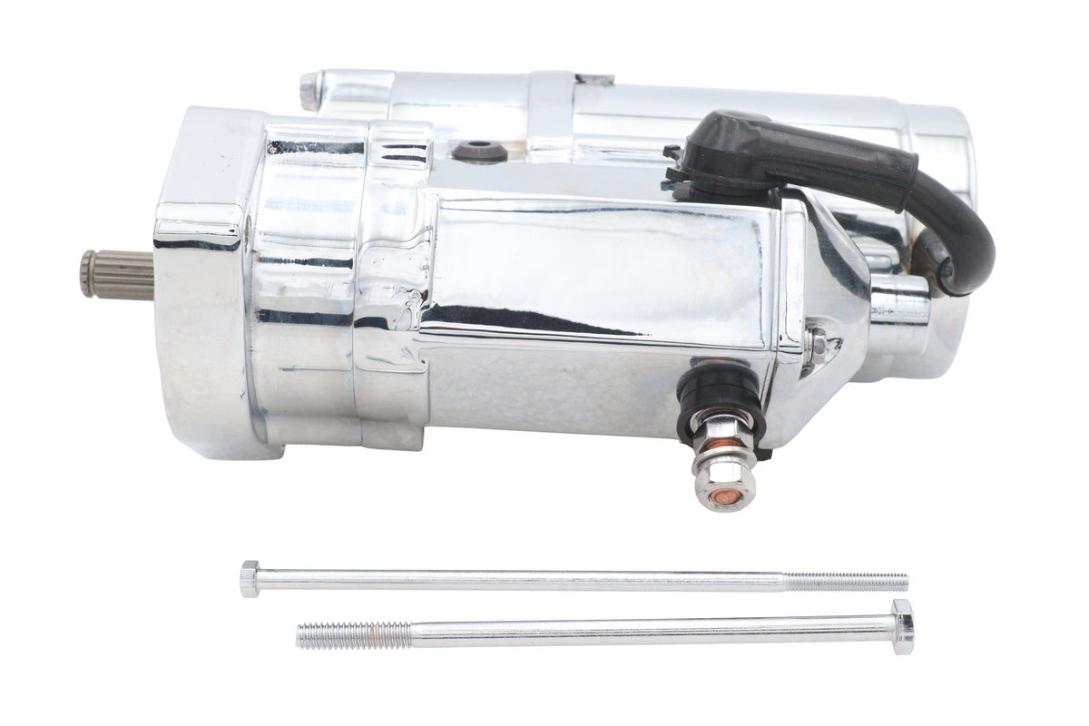Ultima Thunder Fire 2.4 kW Chrome Starter Motor 70-229