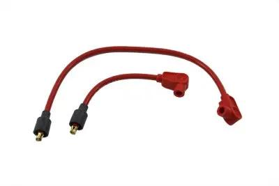 Sumax Red 8mm Spark Plug Wire Set for Harley Davidson FX (1971-1980) by Sumax