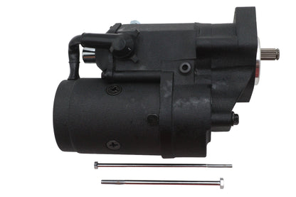 Ultima Thunder Fire Starter Motor 2.4KW Black for Harley Davidson Engines, Part 70-229-B
