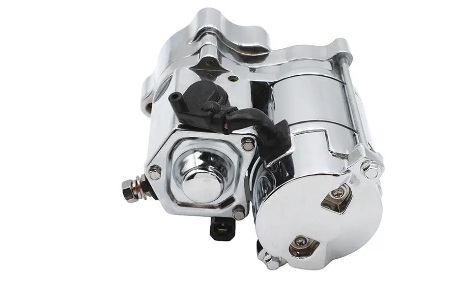 Ultima Thunder Fire Starter Motor 1.4KW Chrome for Harley Davidson XL by Ultima
