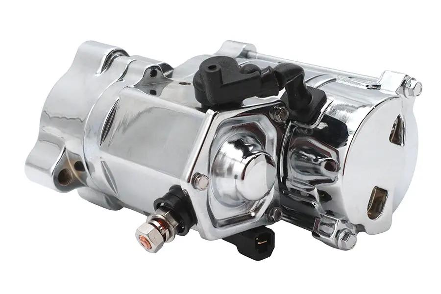 Ultima Thunder Fire Starter Motor 1.4KW Chrome for Harley Davidson XL by Ultima