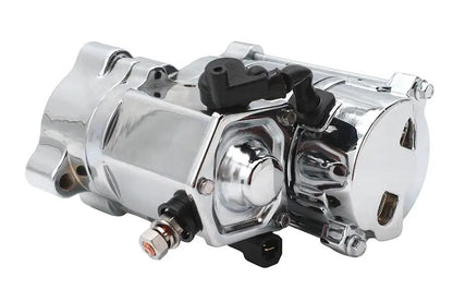 Ultima Thunder Fire Starter Motor 1.4KW Chrome for Harley Davidson XL by Ultima