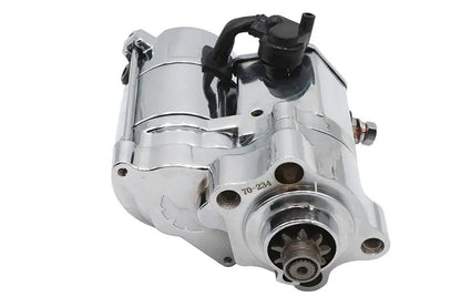 Ultima Thunder Fire Starter Motor 1.4KW Chrome for Harley Davidson XL by Ultima