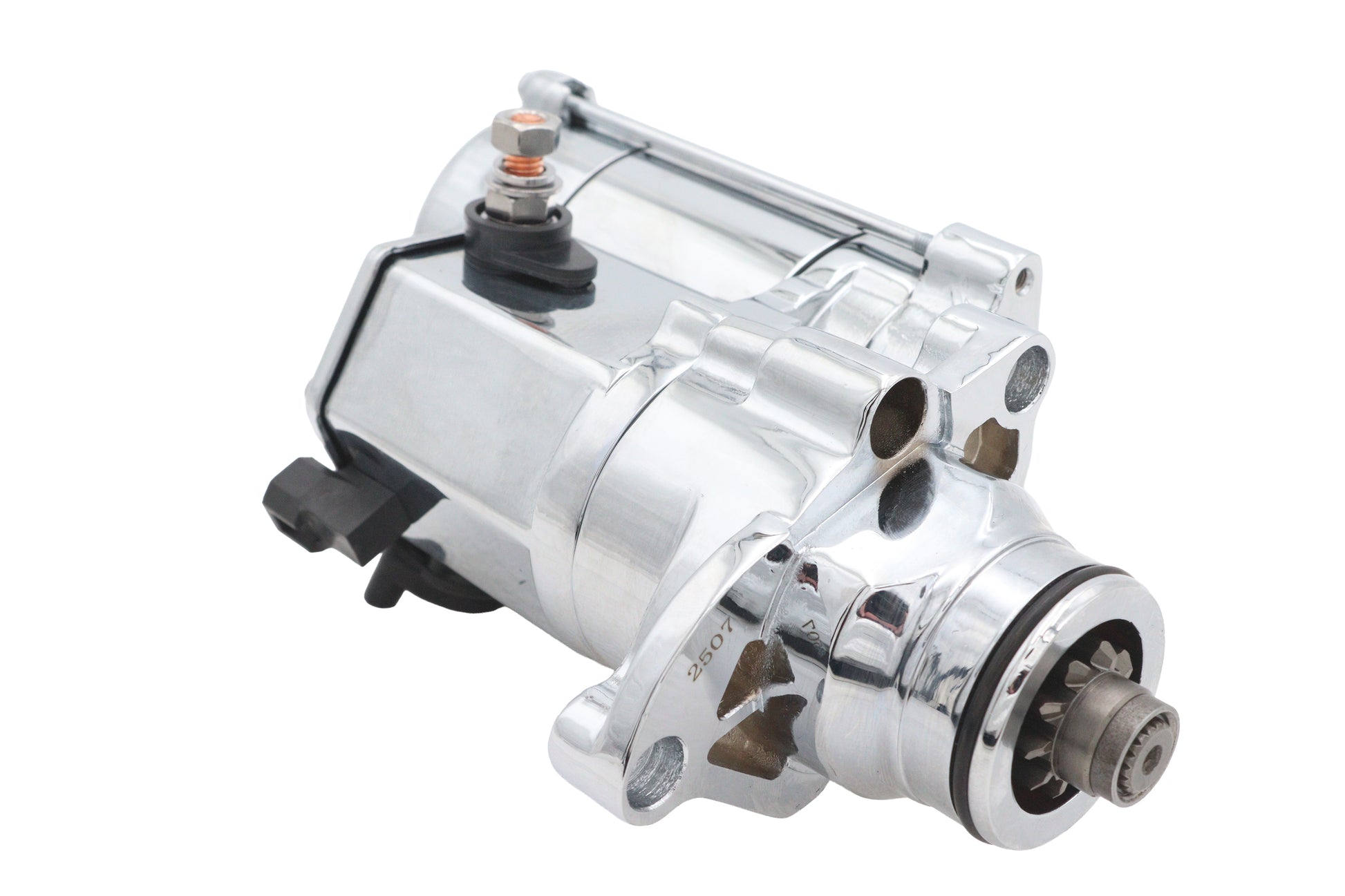 Ultima Thunder Fire Starter Motor 1.75KW Chrome for Harley Davidson